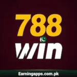 788 win logo with earningapps.com.pk