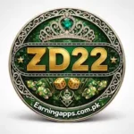 ZD22 Game logo with earningapps.com.pk branding