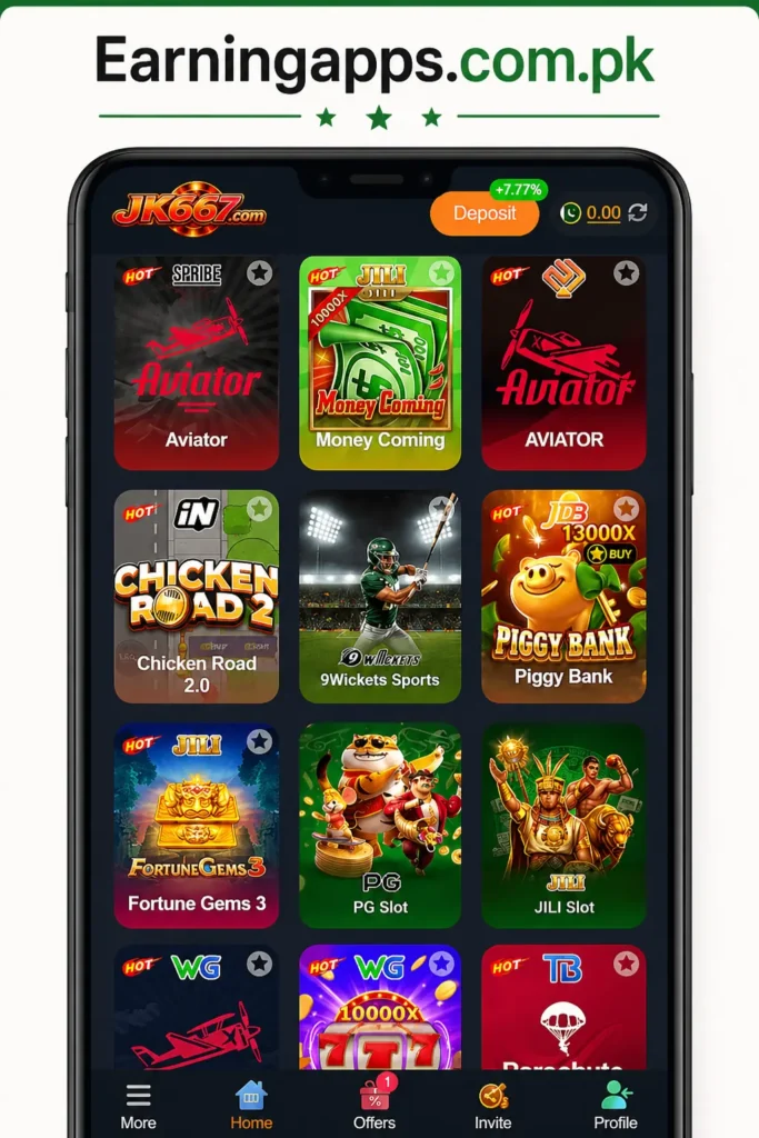 JK 667 Game Home