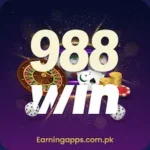 988 wine com game logo with earningapps.com.pk