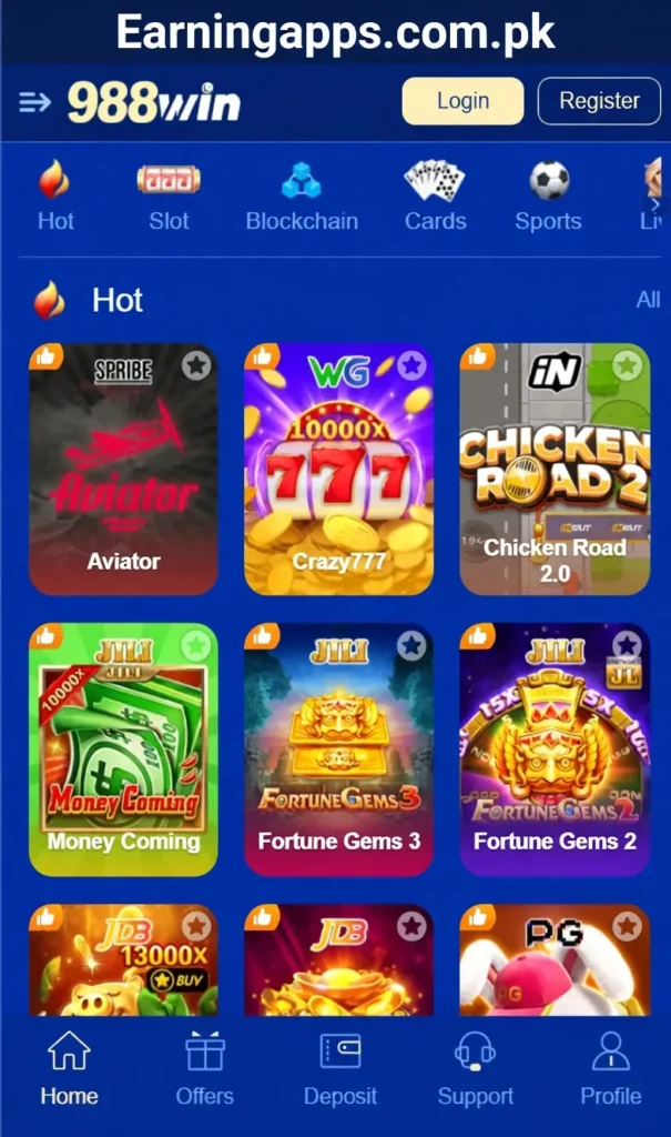 988 Wan Game Homepage