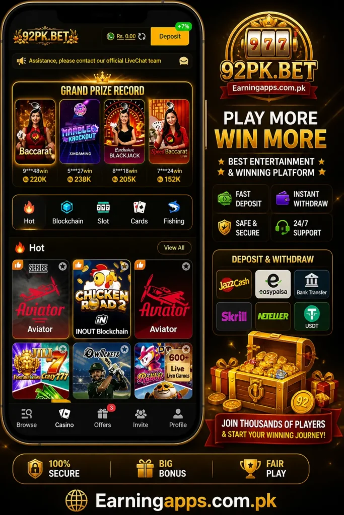 92PK BET Game