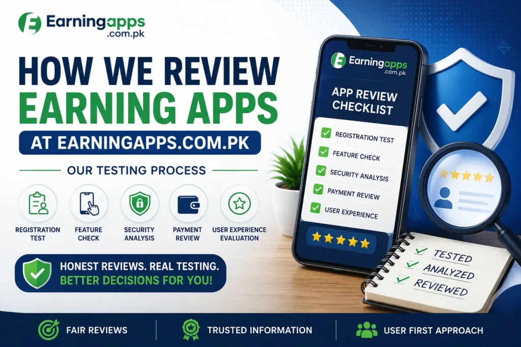How We Review Earning Apps