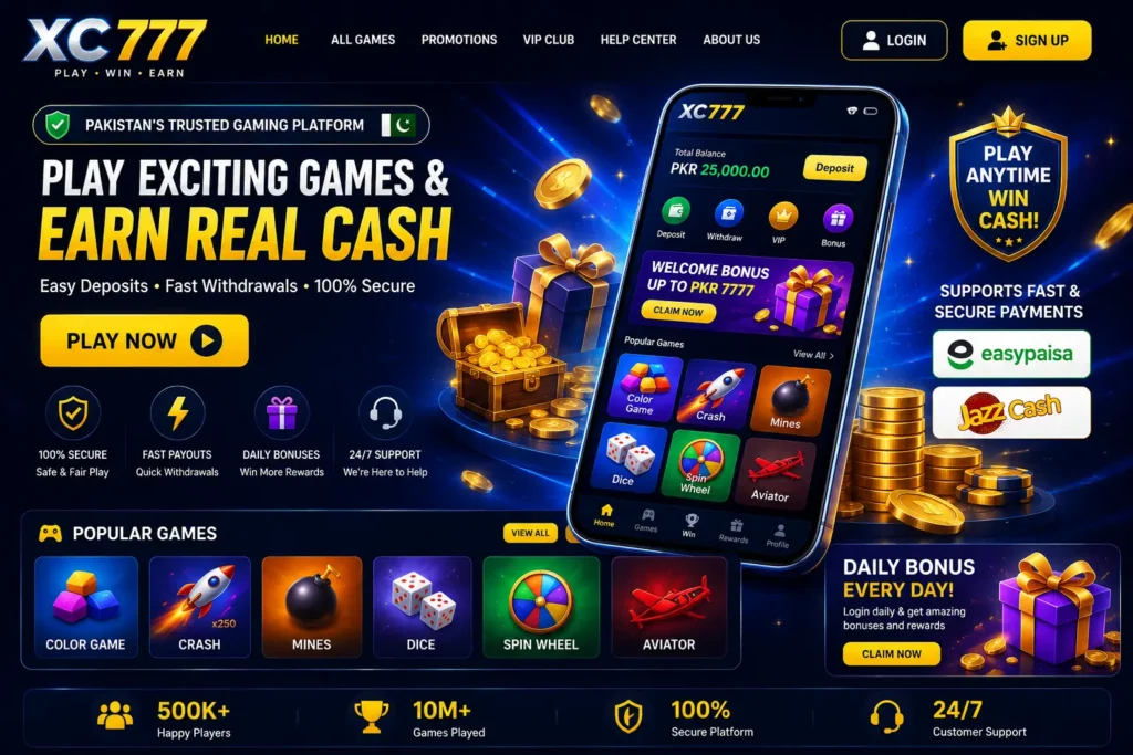 Xc777 Game Home Image