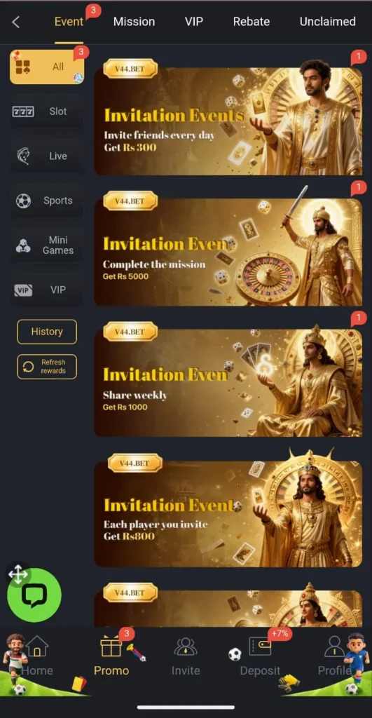 V44 Bet Game Download